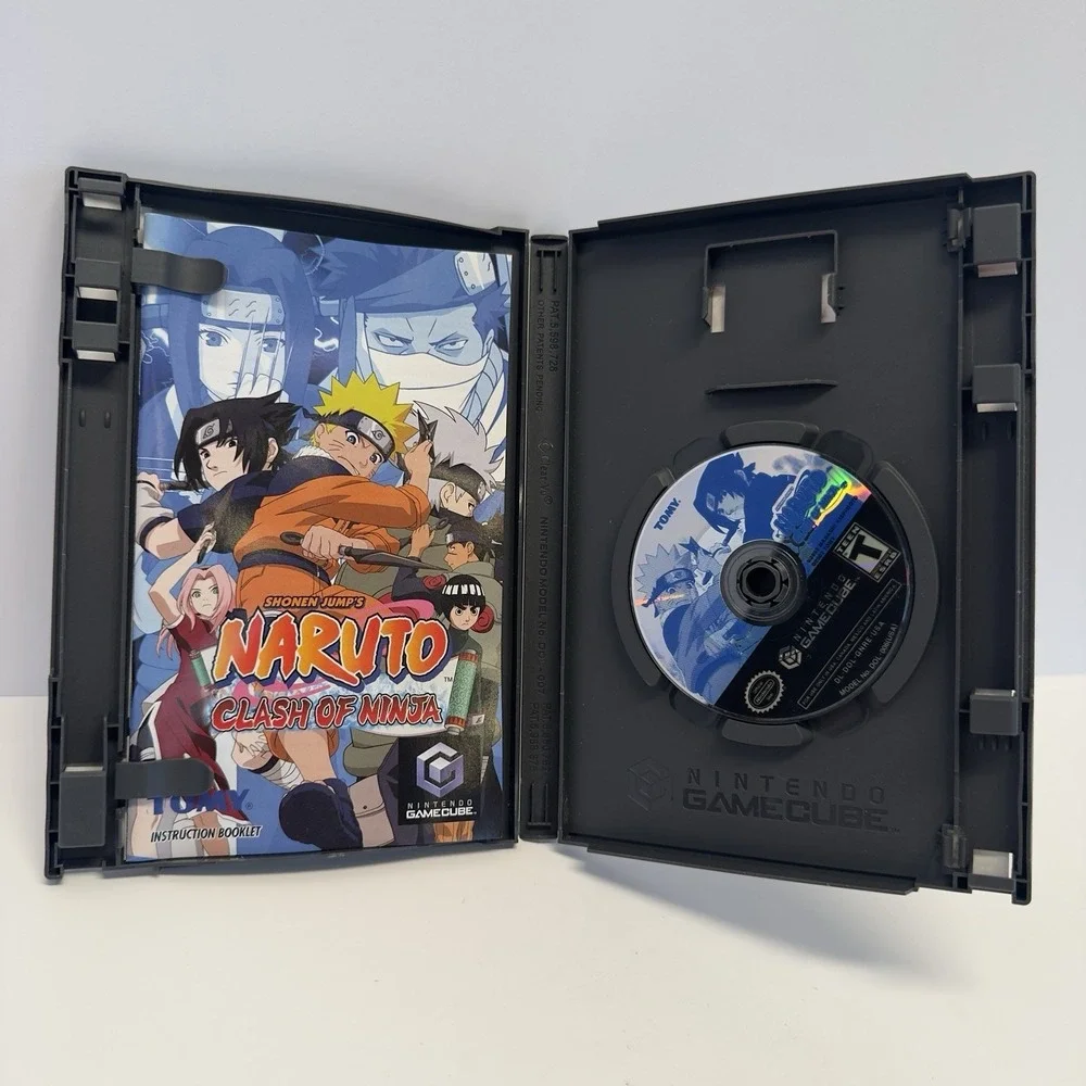 Naruto Clash Of Ninja Nintendo GameCube CIB NO SCRATCHES‎